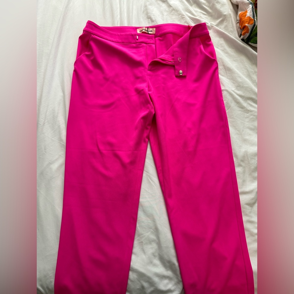 Beautiful hot pink pants